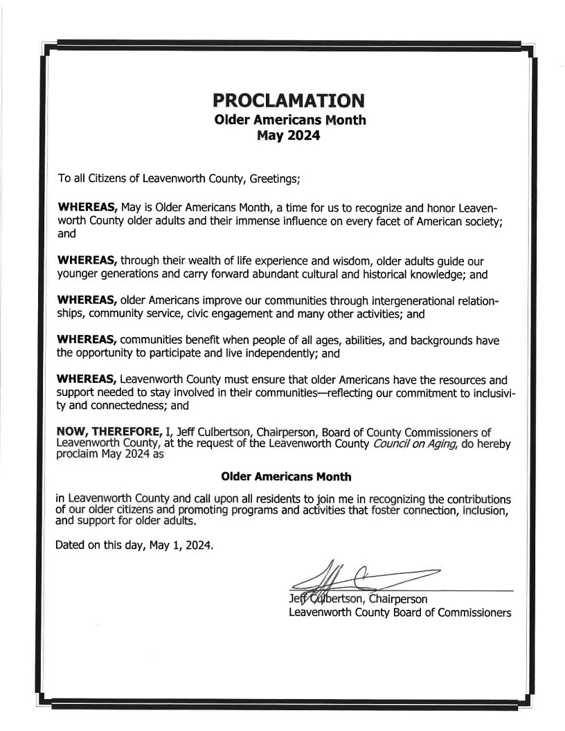 5.1.24 Older Americans Month